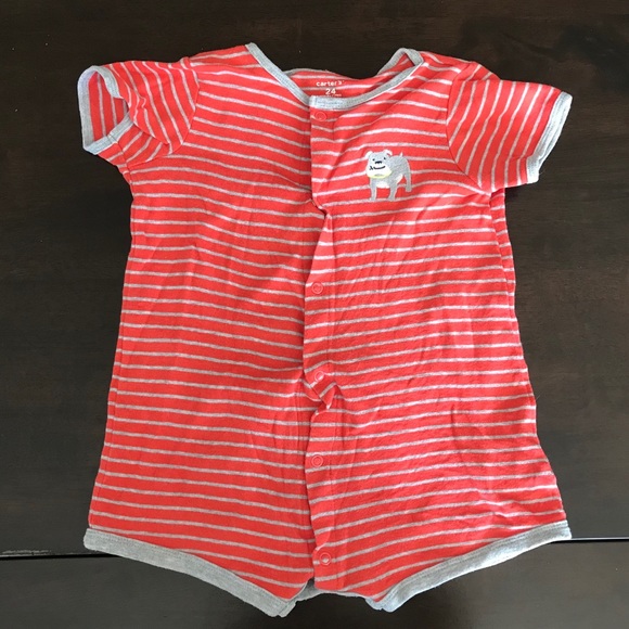 3 24m Carter’s Rompers - Picture 6 of 7